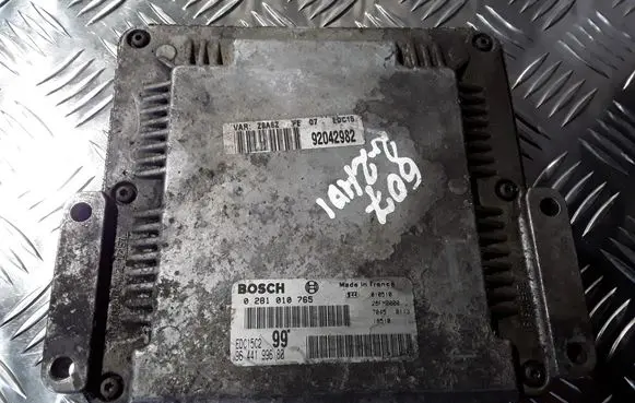 Peugeot 607 Engine control unit/module 0281010765 9644199680 EDC15C2