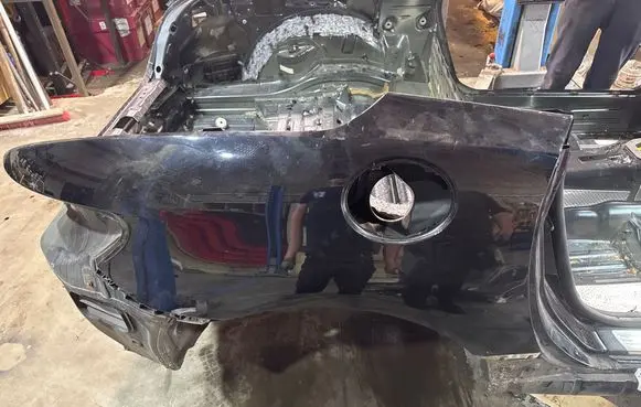 Mercedes-Benz SLK R172 Rear quarter panel 197