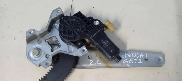 Hyundai Getz Rear door window regulator with motor