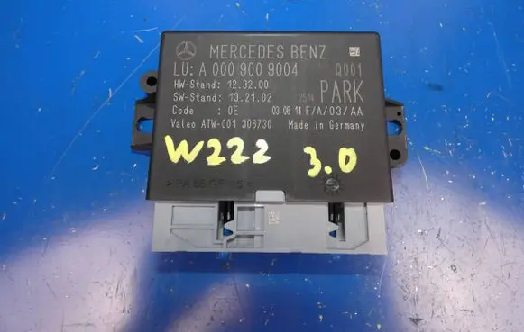 Mercedes-Benz S W222 Parking PDC control unit/module A0009009004 306730