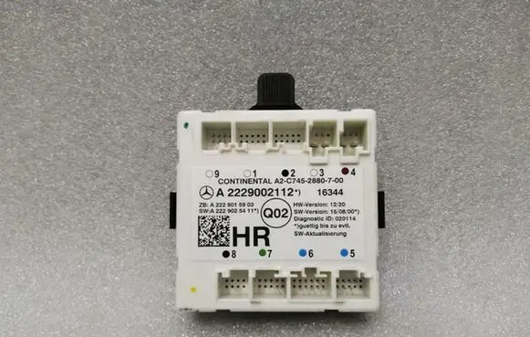 Mercedes-Benz C W205 Door control unit/module A2229002112