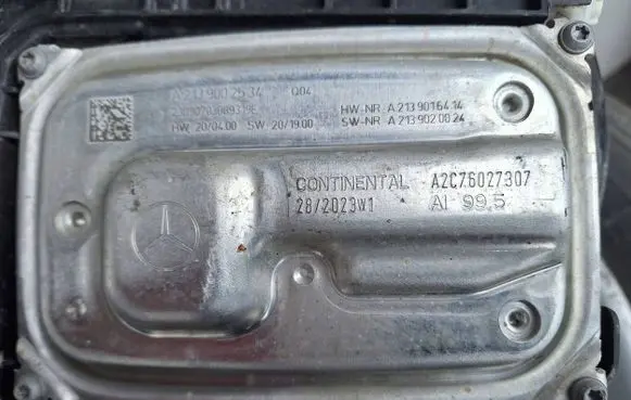 Mercedes-Benz A W177 LED ballast control module A2139002534 A2C76027307 287202W