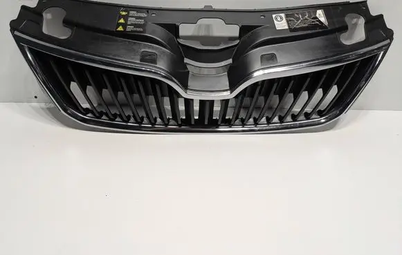 Skoda Rapid (NH) Front bumper upper radiator grill 5JA853668 3200201122