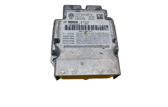 Volkswagen Touareg II Airbag control unit/module 7P0959655B 0285010939