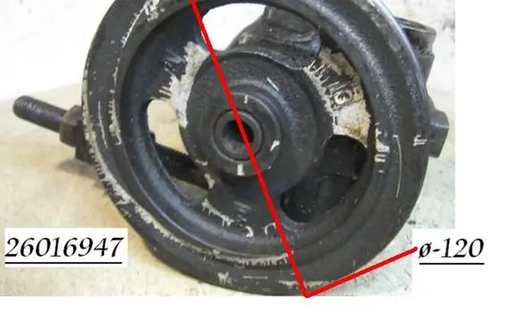 Opel Combo B Power steering pump 26016947