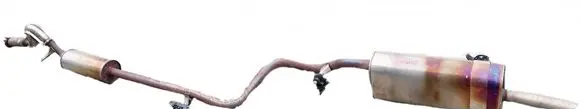 Opel Corsa F Muffler/silencer 