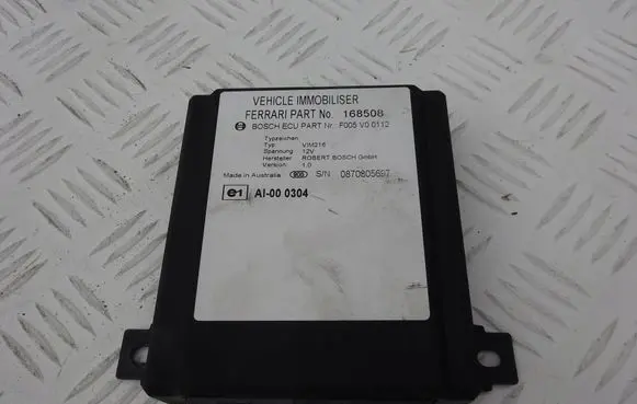 Ferrari 550 Maranello Alarm control unit/module 168508