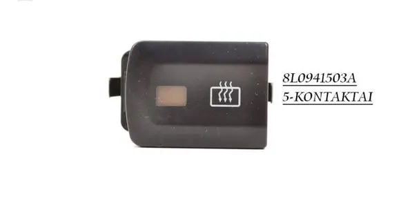 Windscreen/window heater switch