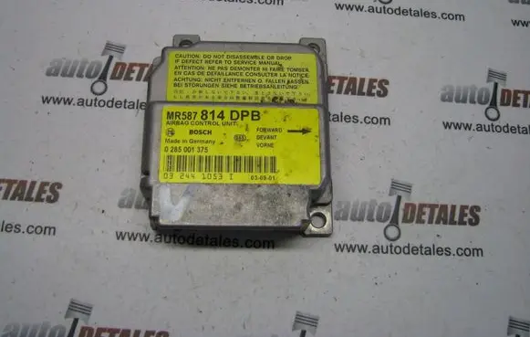 Mitsubishi Space Star Airbag control unit/module MR587814