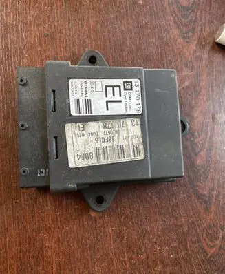 Opel Vectra C Door central lock control unit/module 13170178