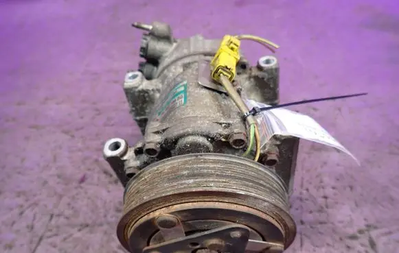 Peugeot 206 Air conditioning (A/C) compressor (pump) 9646273880