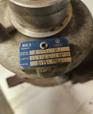 Volkswagen Golf V Turbo BV39A0022 0382530656E