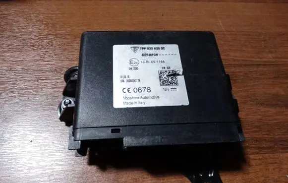 Porsche 997 Trunk lid opening control unit 7PP035620DC