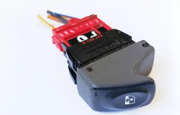 Renault Scenic I Electric window control switch 432963K