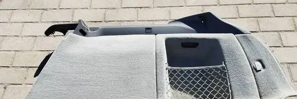 Audi A6 S6 C6 4F Trunk/boot side trim panel 4F9863880B