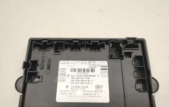 Mercedes-Benz S W221 Door control unit/module A2219006504