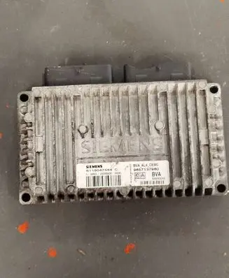 Peugeot 206 CC Engine control unit/module 9657137980 s118047544c