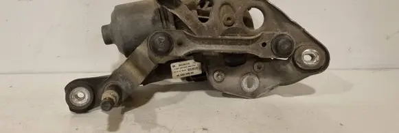 Front wiper linkage and motor