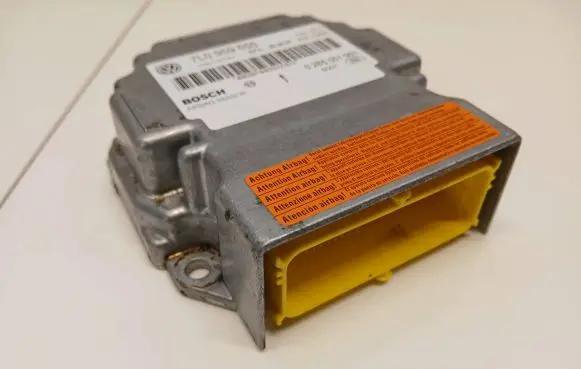 Volkswagen Touareg I Airbag control unit/module 7L0959655 0285001991