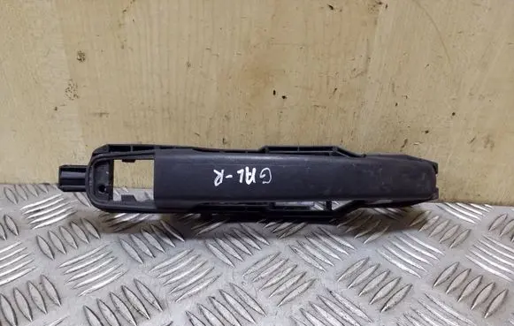 Rear door exterior handle
