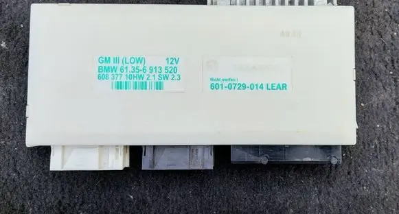 BMW 5 E39 Comfort/convenience module 61356913520 60837710H 6010729014