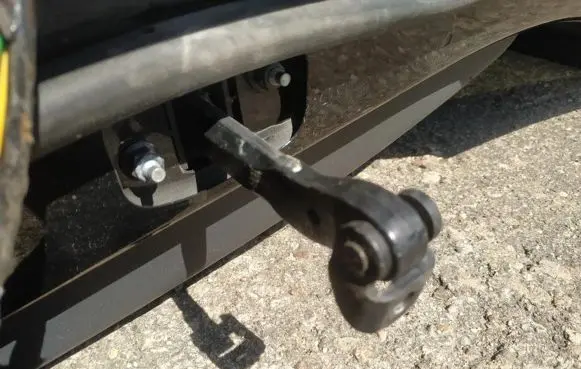 Volvo V70 Front door check strap stopper 