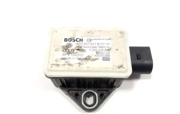 Audi A4 S4 B8 8K ESP acceleration yaw rate sensor 8E0907637B 0265005618