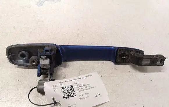 Mazda 3 I Rear door exterior handle