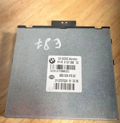 BMW 1 E81 E87 Voltage converter inverter 9127088 6142912708802 DC9127088021