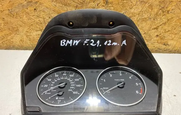 BMW 1 F20 F21 Speedometer (instrument cluster) 62109287456 17649411
