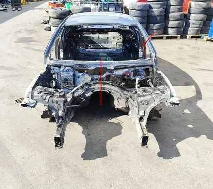 Mercedes-Benz C W205 Front quarter panel