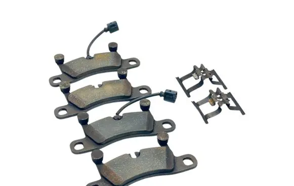 Volkswagen Touareg II Brake pads (rear) 7P0698451D