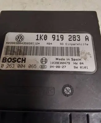 Volkswagen Golf V Parking PDC control unit/module 1K0919283A 1039E00479 0263004065