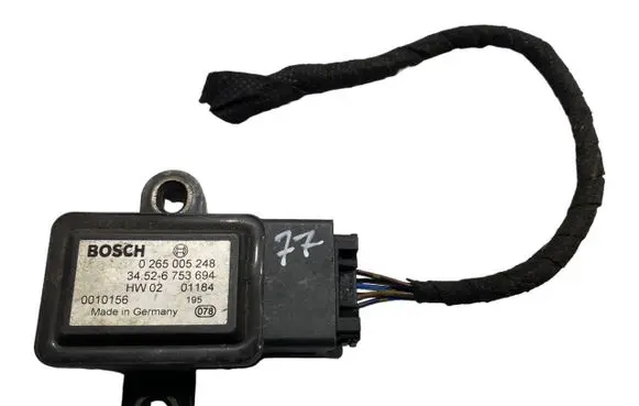 ESP acceleration yaw rate sensor