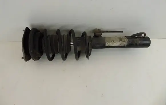 Front shock absorber with coil spring