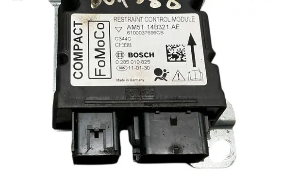 Ford C-MAX II Airbag control unit/module AM5T14B321AE 6100037696CB 0285010825