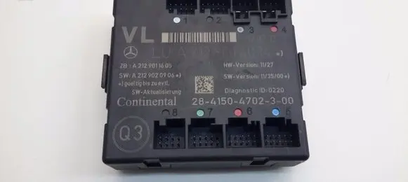 Mercedes-Benz CLS C218 X218 Door control unit/module A2129004014