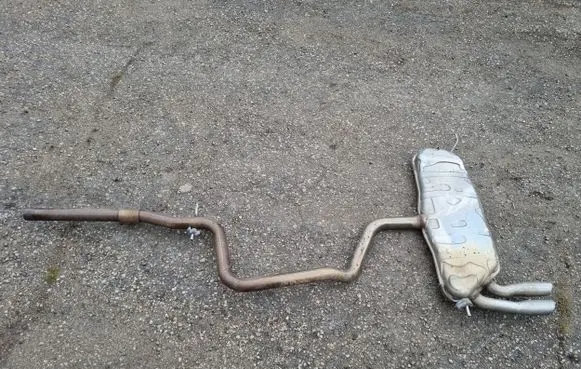 Volkswagen Scirocco Muffler/silencer 1K6253611T 1K0120B