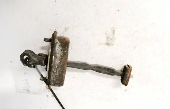 Front door check strap stopper