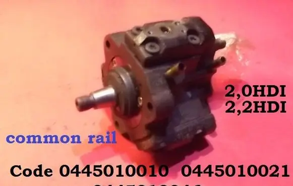 Fuel injection high pressure pump