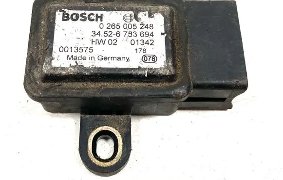 BMW X5 E53 ESP acceleration yaw rate sensor 6753694 0265005248