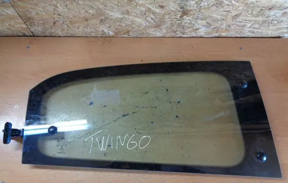 Renault Twingo III Rear door window glass 43R00048 E000255