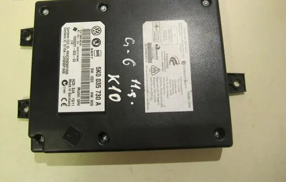 Volkswagen Golf VI Bluetooth control unit module 5K0035730A
