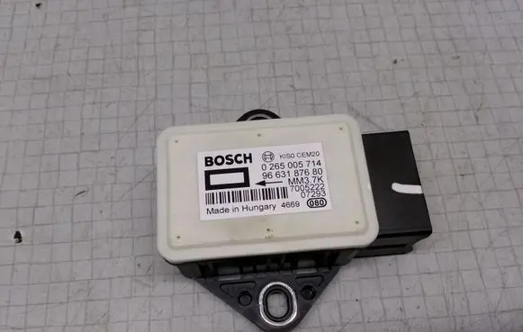 Peugeot 407 ESP acceleration yaw rate sensor 0265005714 9663187680