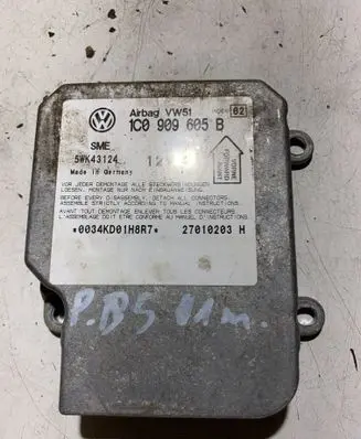 Volkswagen PASSAT B5.5 Airbag control unit/module 1C0909605B 27010203H 5WK43124