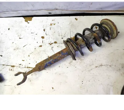 Audi A4 S4 B5 8D Front shock absorber with coil spring 8D0412131E