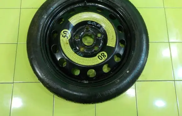 Volkswagen Golf VI R16 spare wheel 5X112