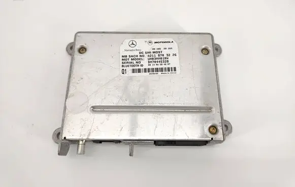 Mercedes-Benz E W211 Bluetooth control unit module A2118703226 UH03MM01RW DM70445328