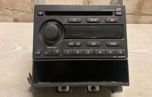 Subaru Legacy Radio/GPS head unit trim 86201AE36A CQEF1260L
