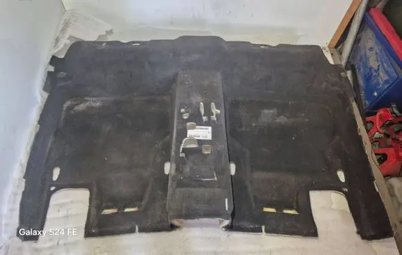 BMW 5 E60 E61 Rear floor carpet liner 960302 2906200620 520003332921